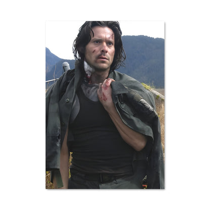 Poster Gaius au Style Éclatant