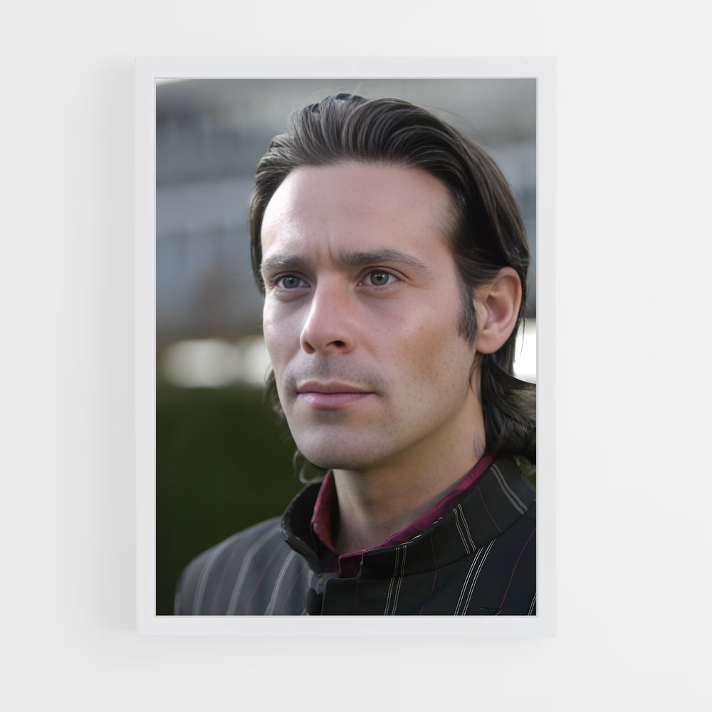 ap-gaius baltar-5 cadre Blanc