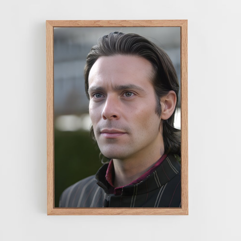 ap-gaius baltar-5 cadre Bois clair