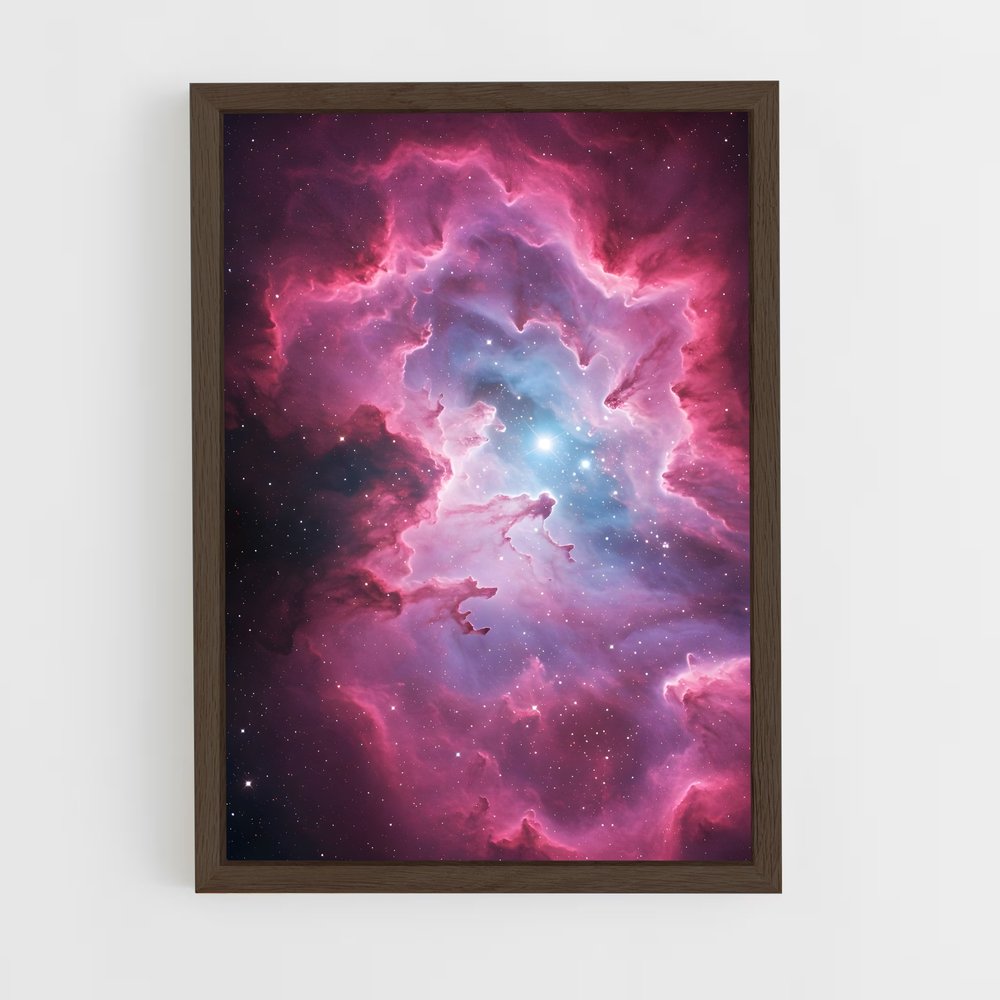 ap-galaxies-8 cadre Bois foncé