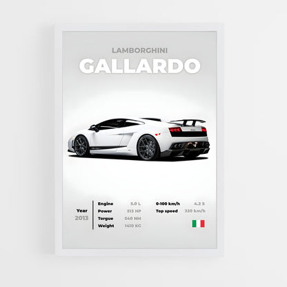 ap-gallardo-1 cadre Blanc