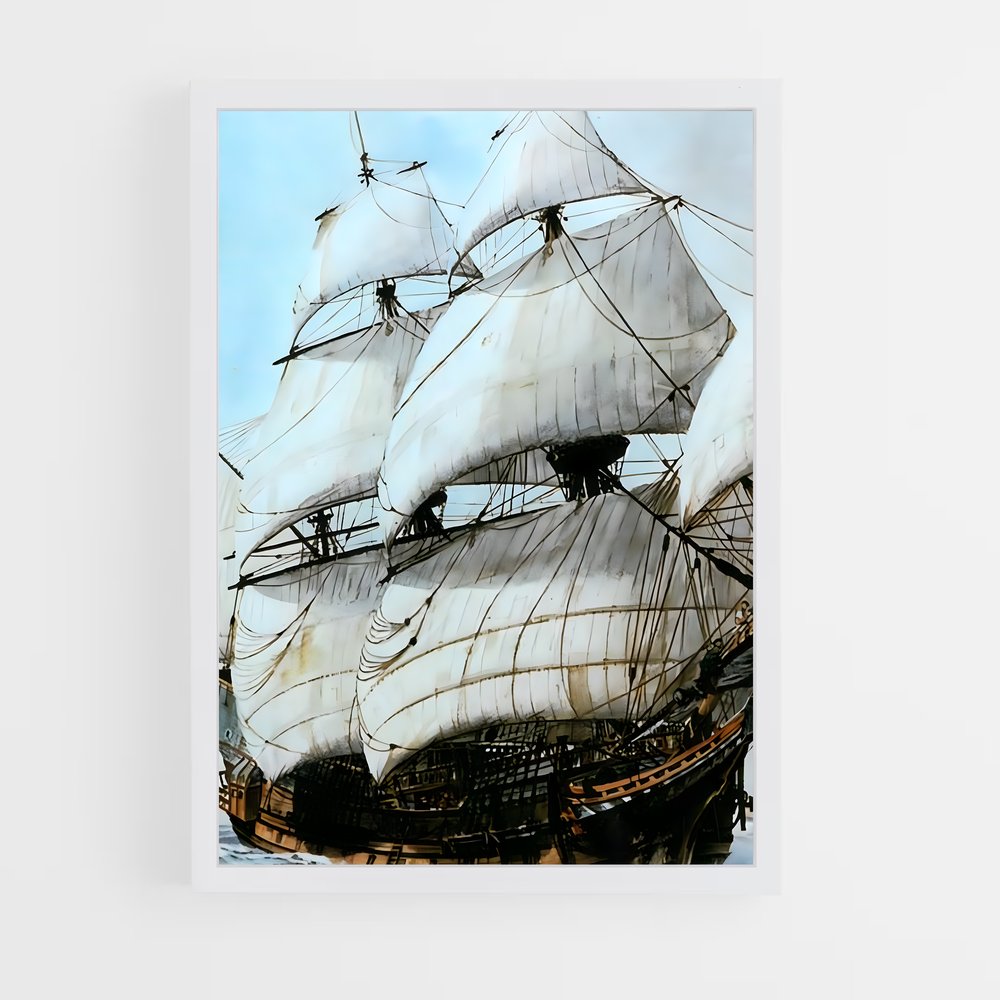 ap-galleon-1 cadre Blanc