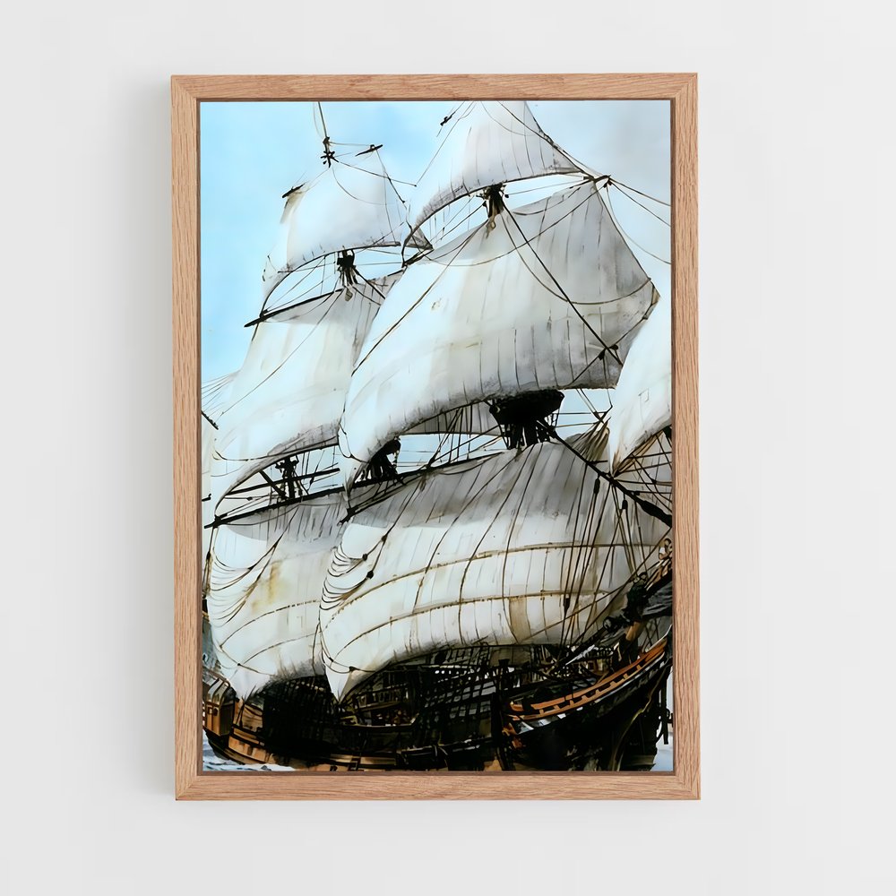 ap-galleon-1 cadre Bois clair