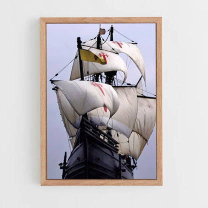 ap-galleon-2 cadre Bois clair
