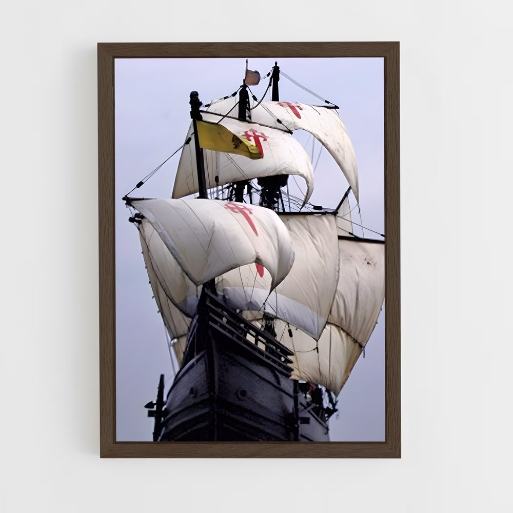 ap-galleon-2 cadre Bois foncé