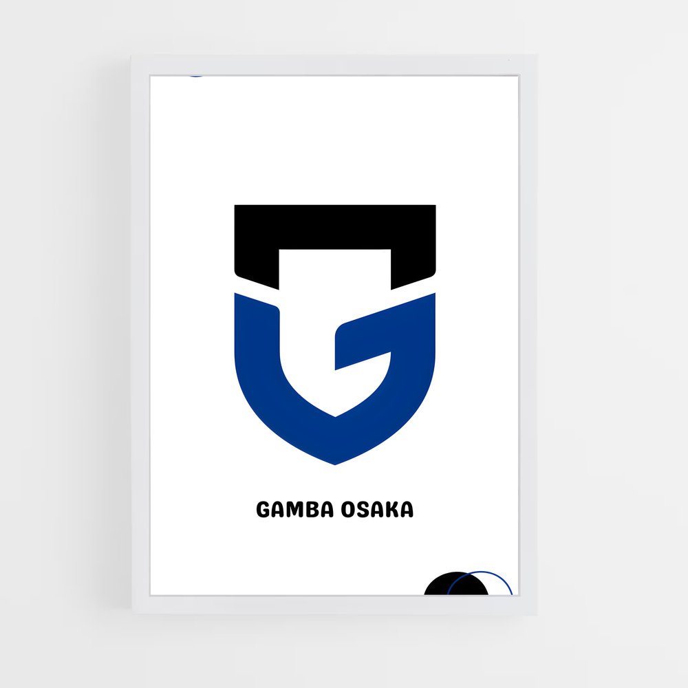 ap-gamba osaka-4 cadre Blanc