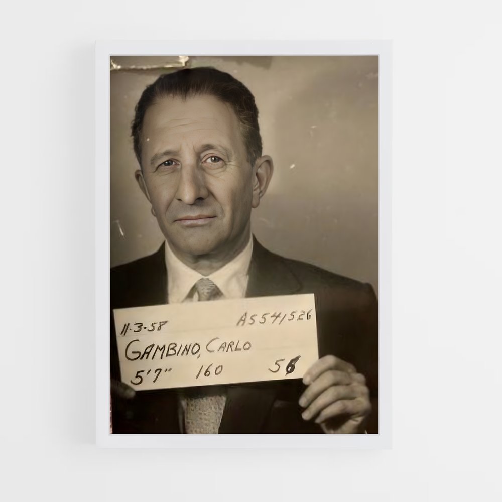 ap-gambino family-2 cadre Blanc