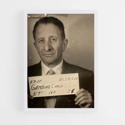 ap-gambino family-2 cadre Blanc