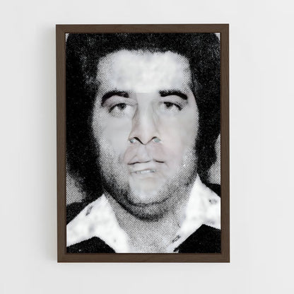 ap-gambino family-6 cadre Bois foncé