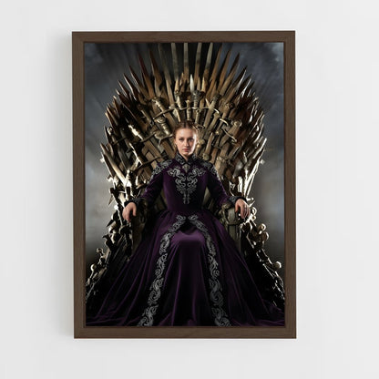 ap-game of thrones-10 cadre Bois foncé