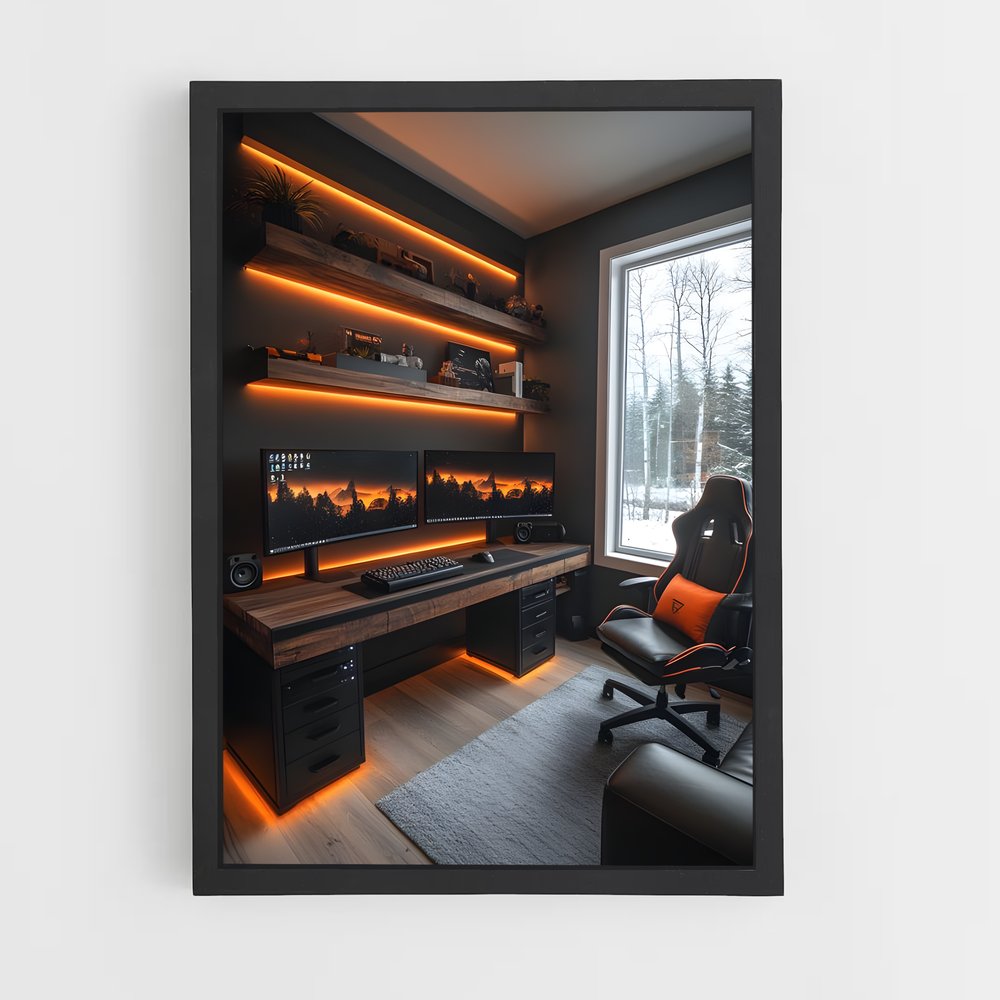 ap-game room-12 cadre Noir