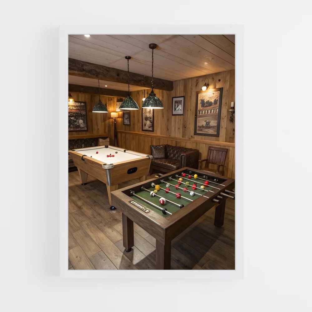 ap-game room-13 cadre Blanc