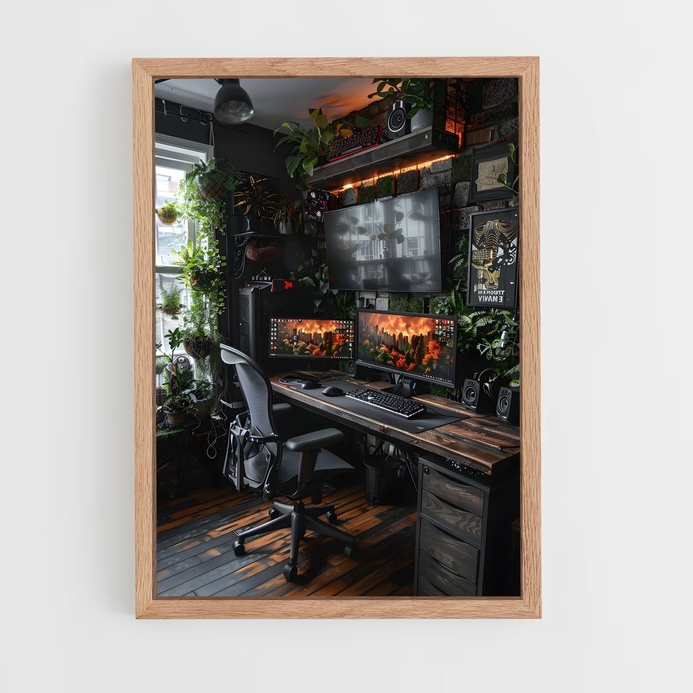 ap-game room-4 cadre Bois clair