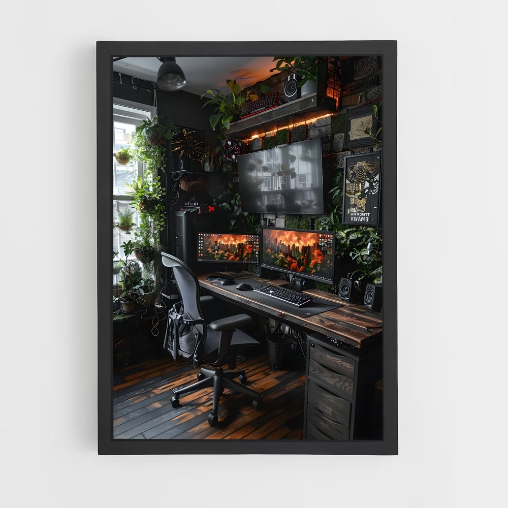 ap-game room-4 cadre Noir