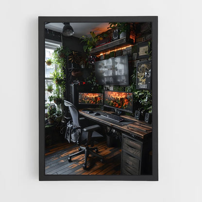 ap-game room-4 cadre Noir