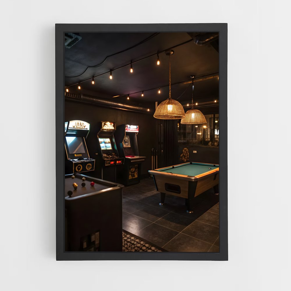 ap-game room-6 cadre Noir