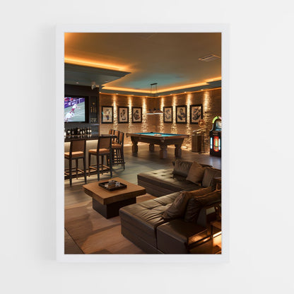 ap-game room-9 cadre Blanc