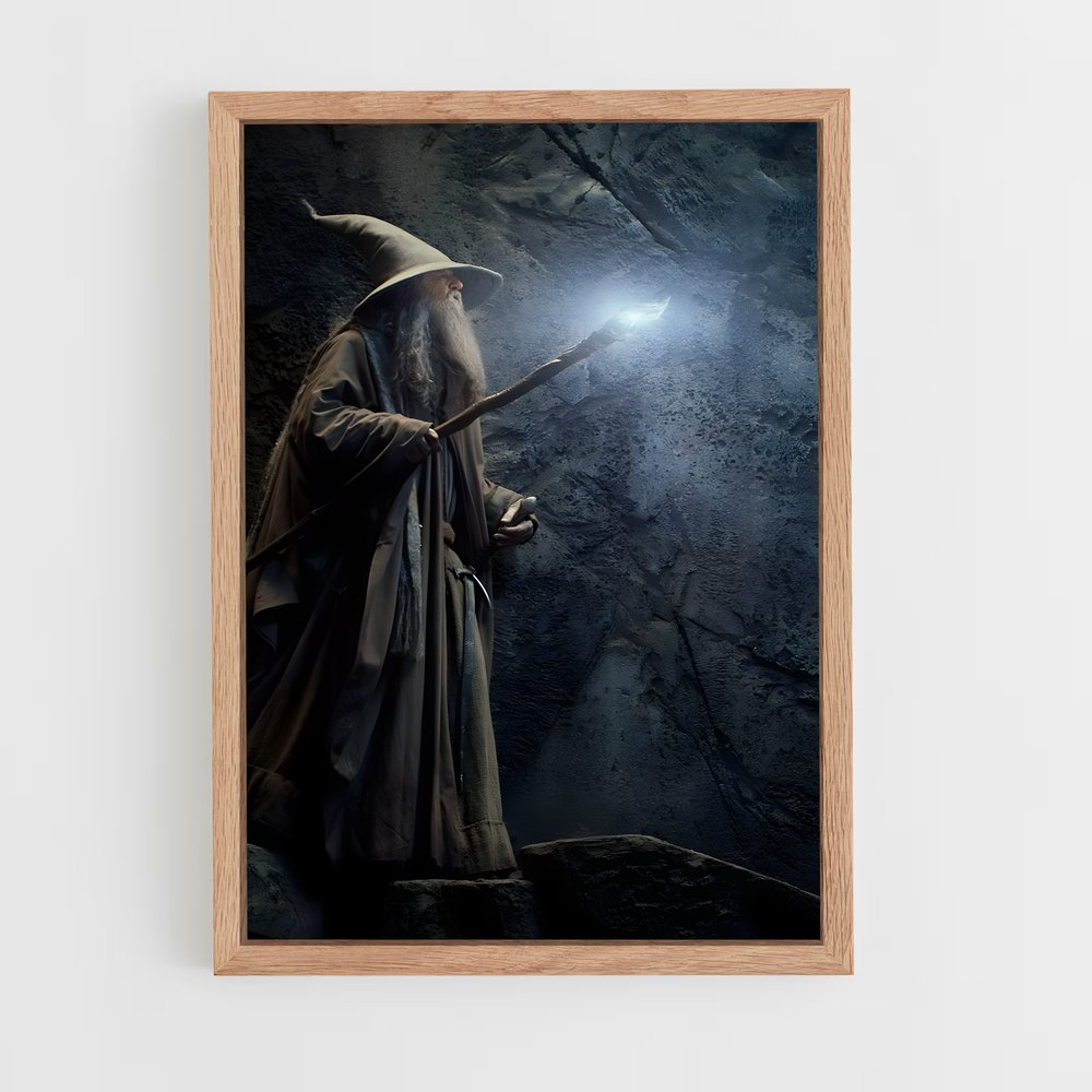 ap-gandalf hobbit-1 cadre Bois clair