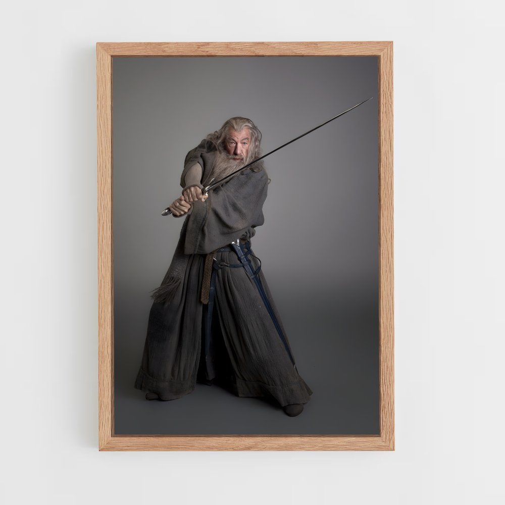 ap-gandalf hobbit-2 cadre Bois clair