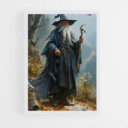 ap-gandalf hobbit-3 cadre Blanc
