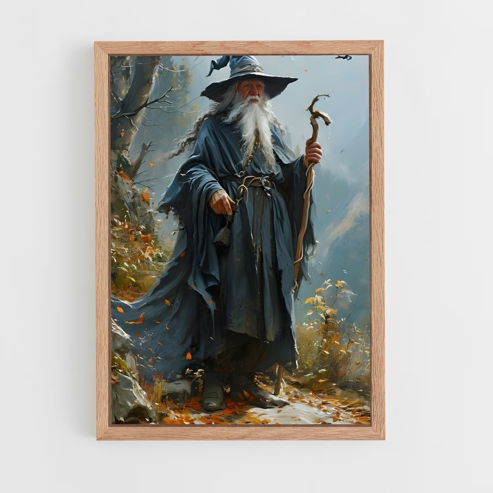 ap-gandalf hobbit-3 cadre Bois clair
