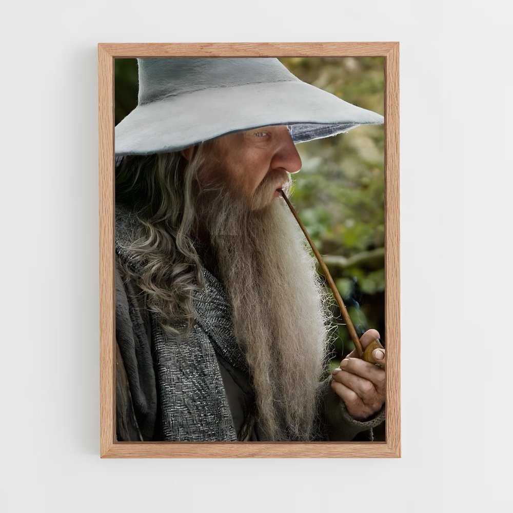 ap-gandalf hobbit-4 cadre Bois clair