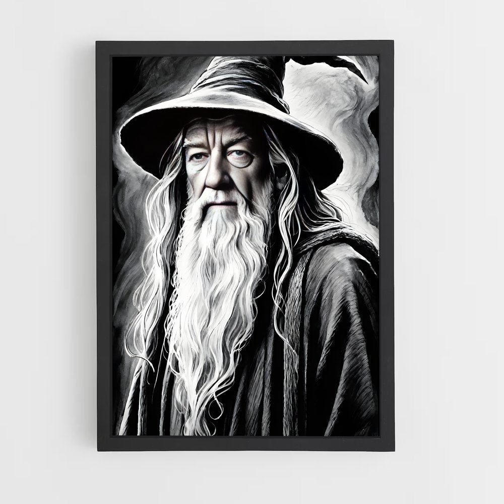 ap-gandalf hobbit-5 cadre Noir