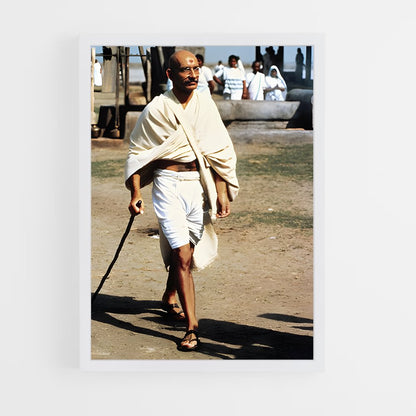 ap-gandhi-3 cadre Blanc