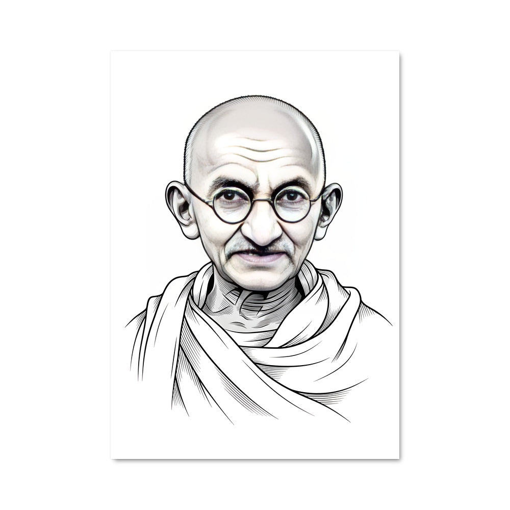 Poster L'Esprit de Gandhi