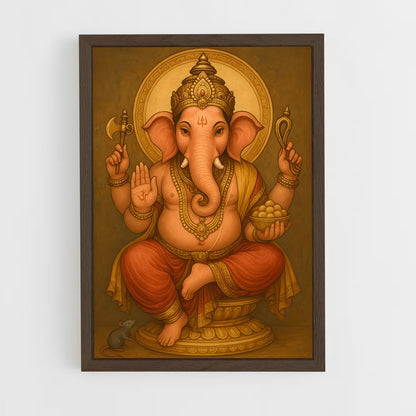 ap-ganesh-1 cadre Bois foncé