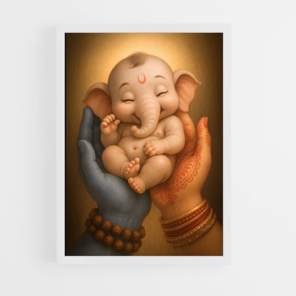 ap-ganesh-10 cadre Blanc
