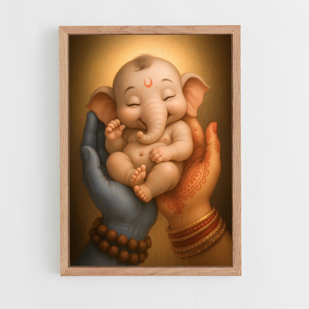 ap-ganesh-10 cadre Bois clair