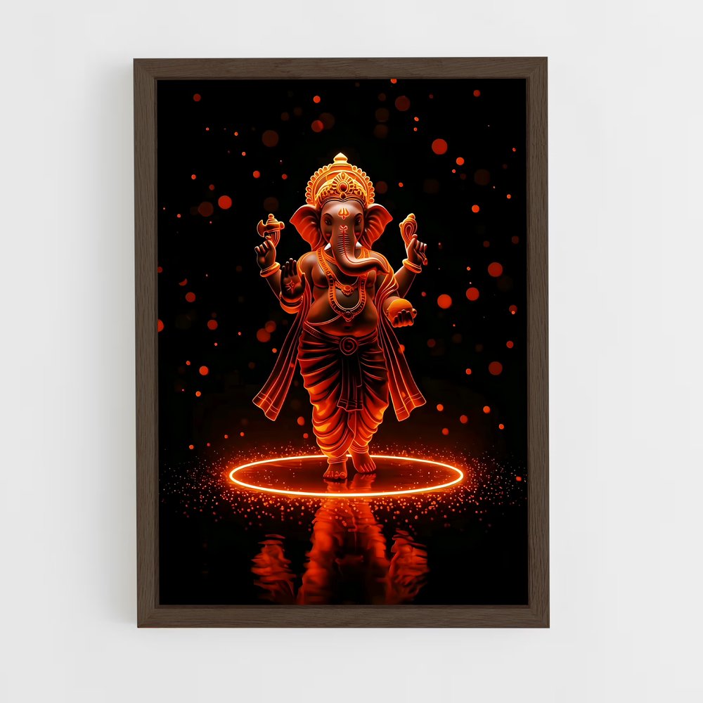 ap-ganesh-11 cadre Bois foncé