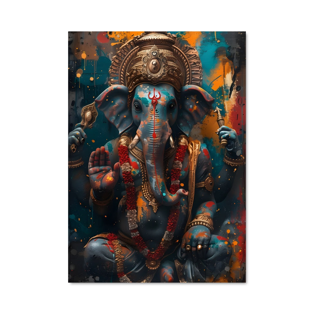 Poster Ganesh en Fête