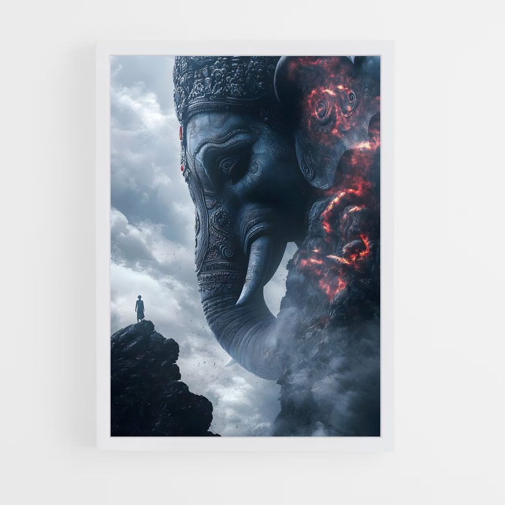 ap-ganesh-15 cadre Blanc
