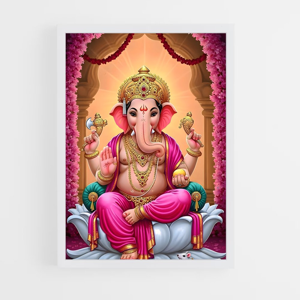 ap-ganesh-2 cadre Blanc
