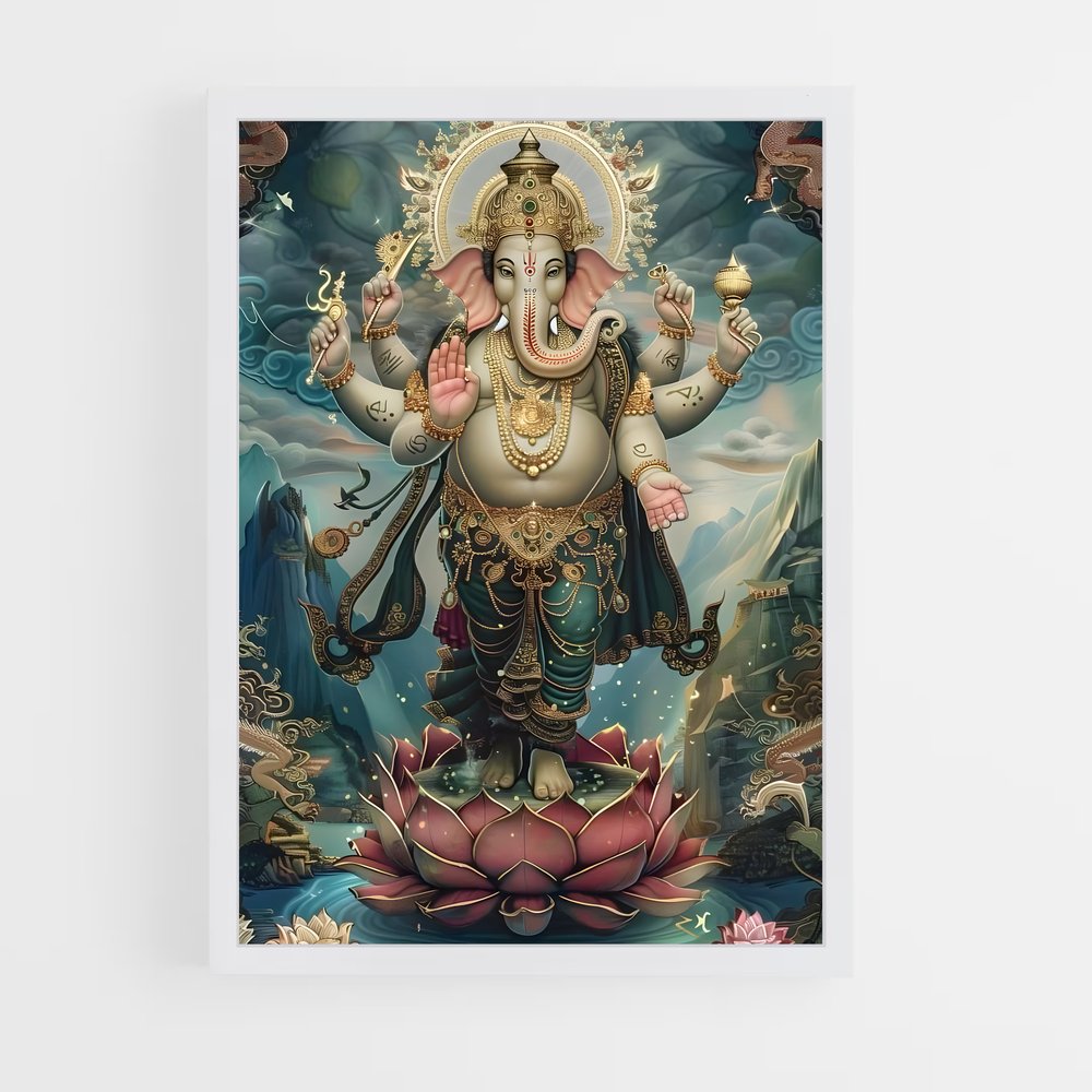 ap-ganesh-3 cadre Blanc
