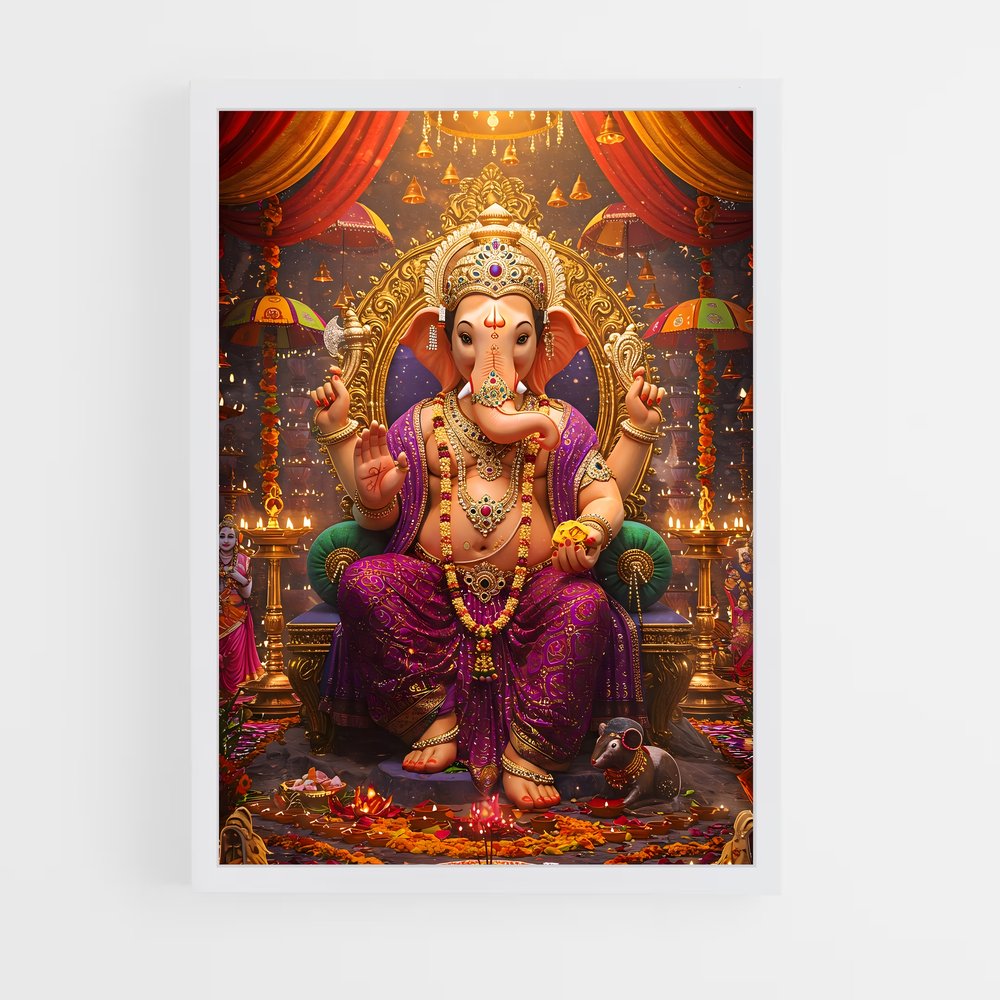 ap-ganesh-4 cadre Blanc