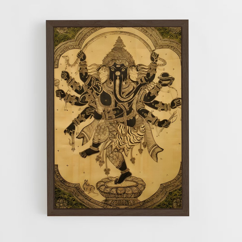 ap-ganesh-9 cadre Bois foncé