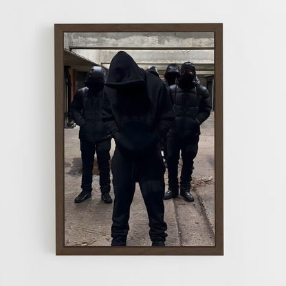 ap-gangs-2 cadre Bois foncé
