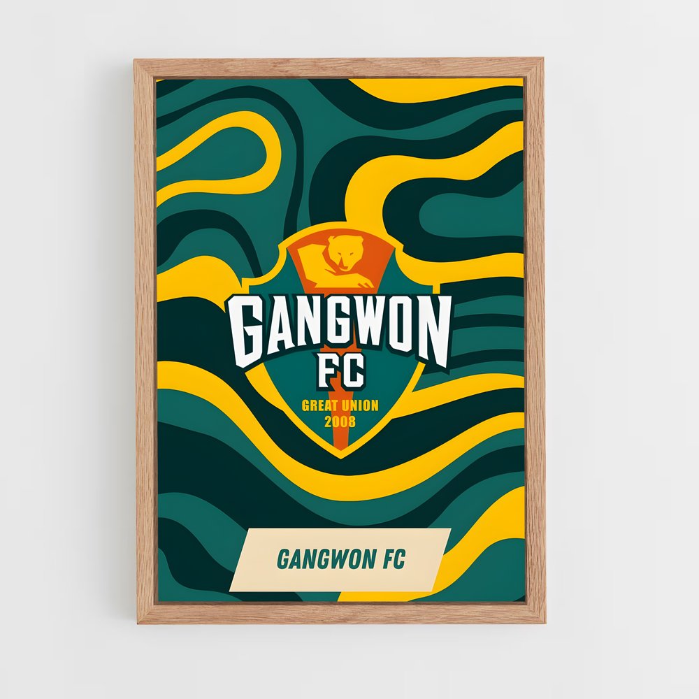ap-gangwon fc-1 cadre Bois clair