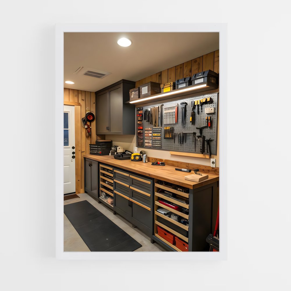 ap-garage-1 cadre Blanc