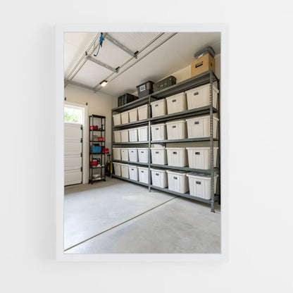 ap-garage-10 cadre Blanc