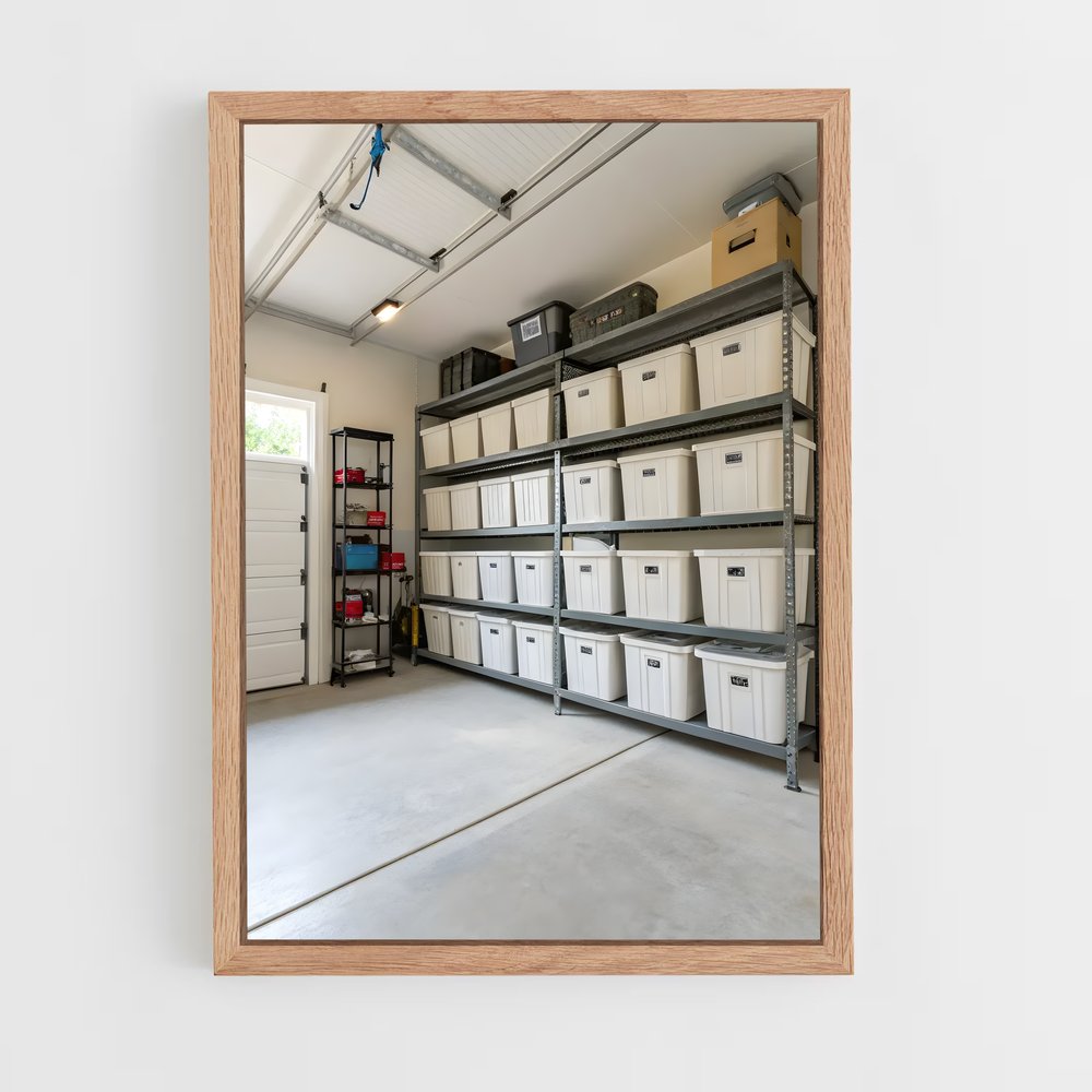 ap-garage-10 cadre Bois clair