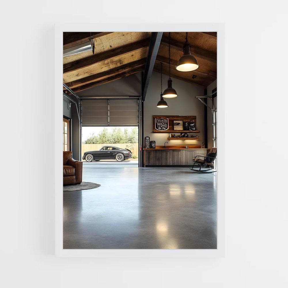 ap-garage-12 cadre Blanc