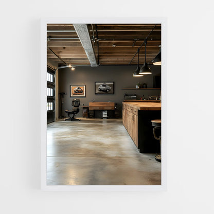 ap-garage-19 cadre Blanc