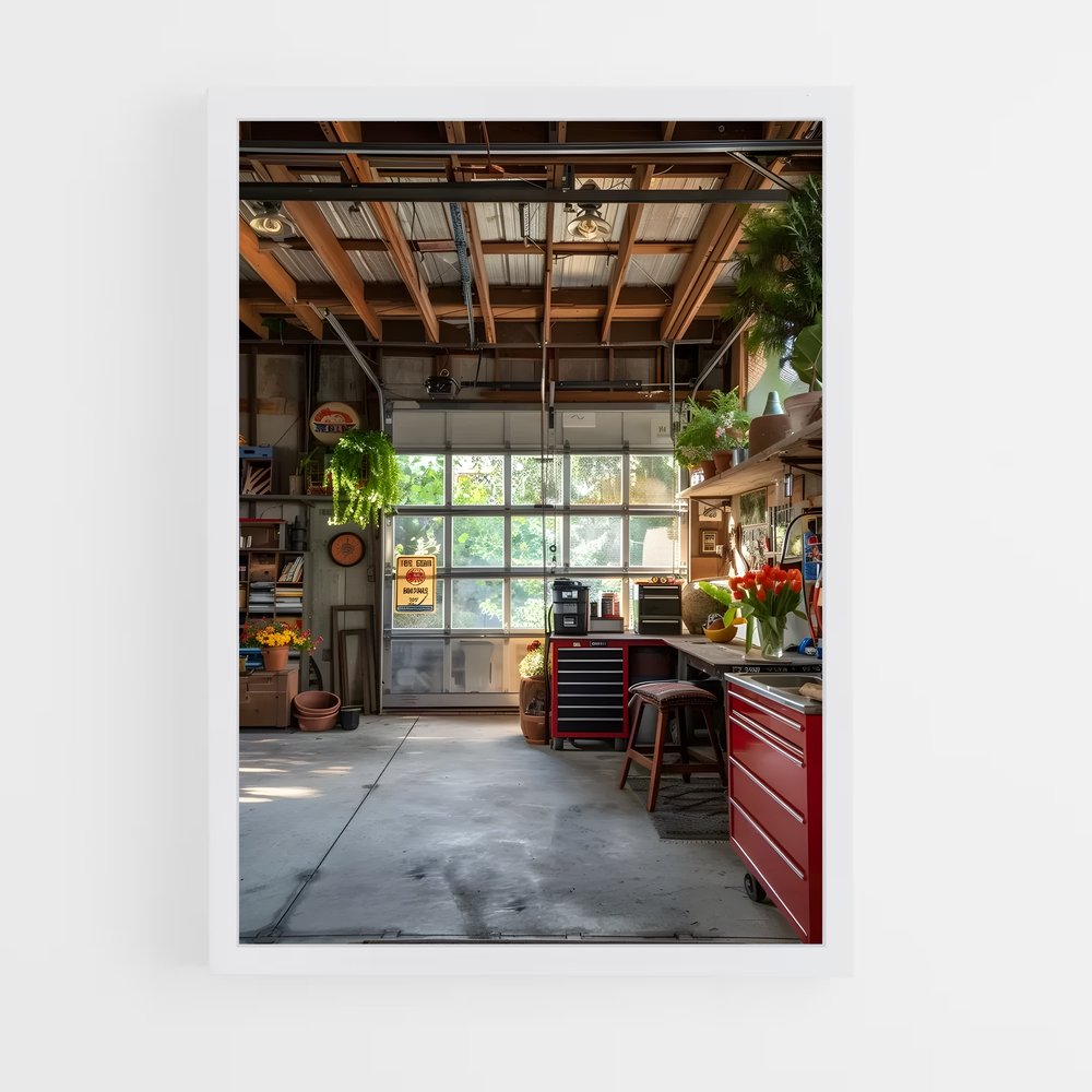ap-garage-3 cadre Blanc