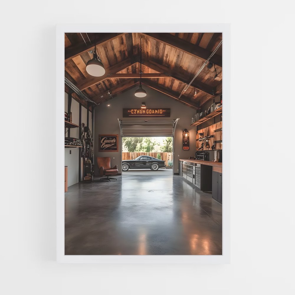 ap-garage-4 cadre Blanc