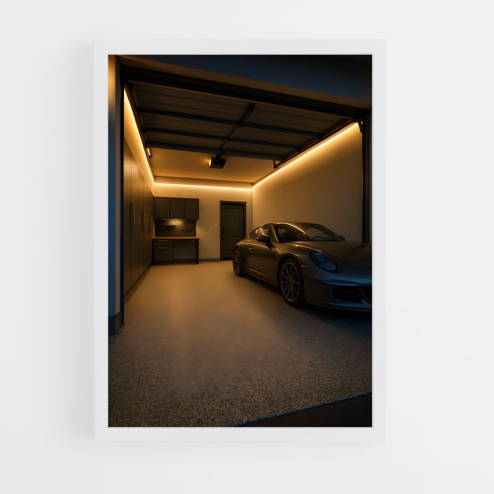 ap-garage-7 cadre Blanc