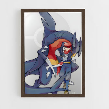 ap-garchomp-1 cadre Bois foncé